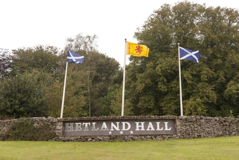 Hetland Hall Hotel Carrutherstown Exterior foto